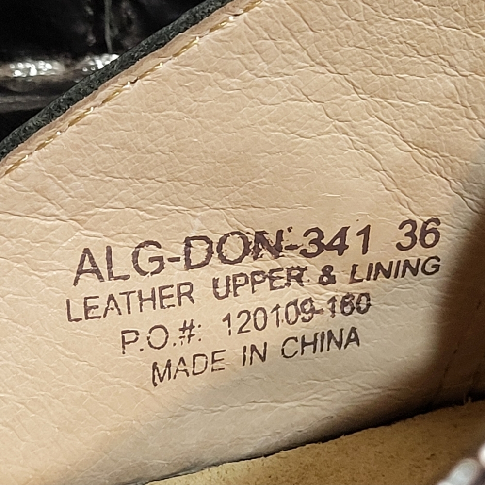 Alegria Dogs Print Buckle Clogs Mary Janes Patent Leather UK 36 US 6 - Picture 7 of 9